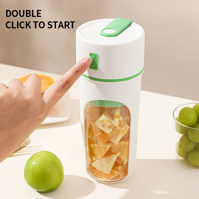 Portable Blender Usb Rechargeable - เครื่องคั้นน้ําผลไม้ไฟฟ้ามัลติฟังก์ชั่แบบพกพาคั้นน้ําผลไม้เครื่องปั่นผลไม้ Milkshake คั้นน้ําผลไม้ USB ชาร์จเครื่องปั่นสมูทตี้เครื่องทําน้ําผลไม้ถ้วย