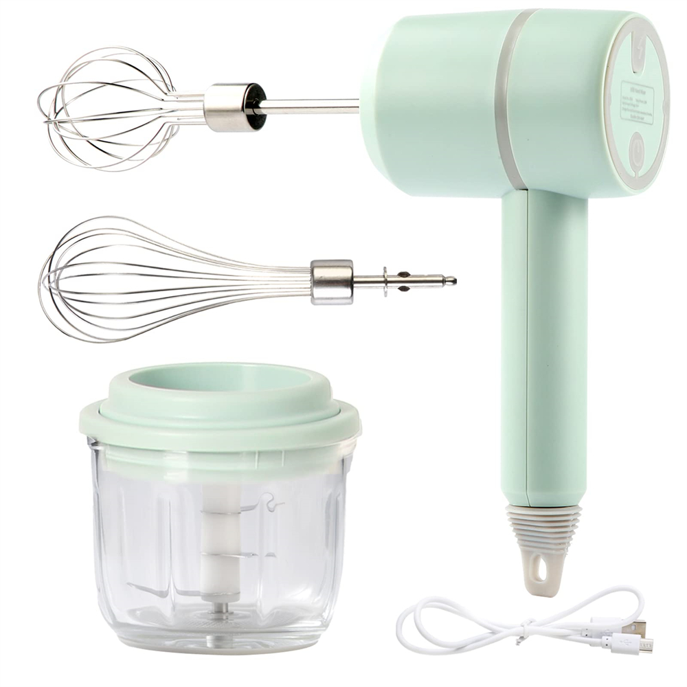 Immersion Hand Blender Set - เครื่องปั่นแบบพกพาเครื่องผสมเครื่องมือห้องครัวเครื่องผสมอาหารไฟฟ้าชุดเครื่องตีฟองนมไข่ Beater เค้กเบเกอรี่เครื่องผสมนวด