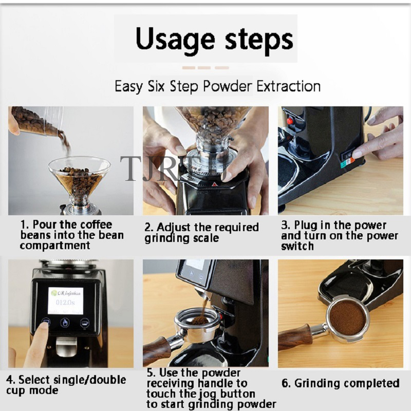 เครื่องบดเมล็ดกาแฟไฟฟ้าสำหรับม - Coffee Bean Grinder Electric บทวิจารณ์และราคา