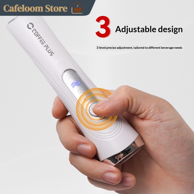 เครื่องตีฟองนมไฟฟ้าแบบพกพา Cof - Electric Milk Frother Handheld บทวิจารณ์และราคา