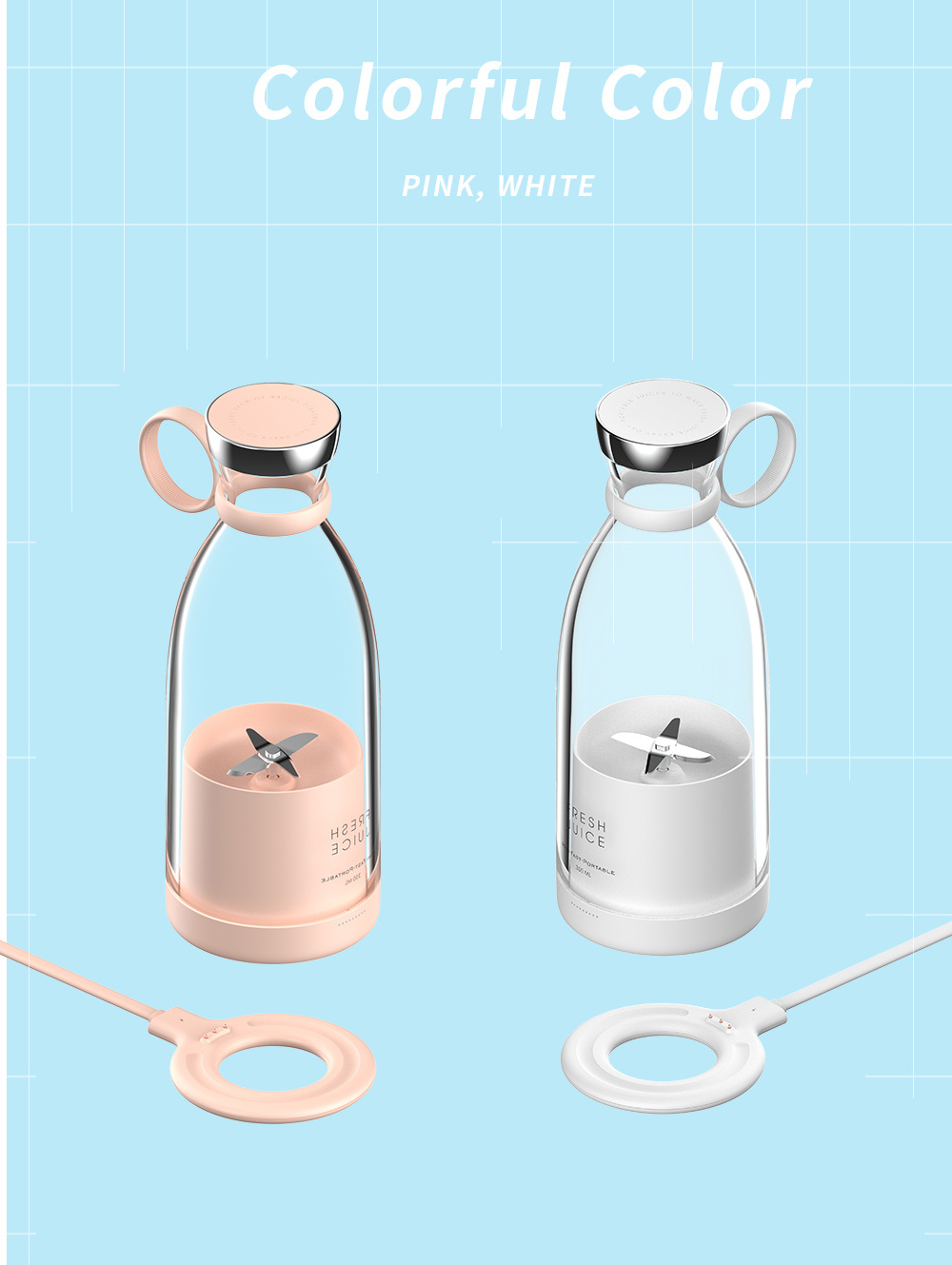 เครื่องชาร์จ USB สำหรับเครื่อง - Portable Blender Usb Rechargeable บทวิจารณ์และราคา