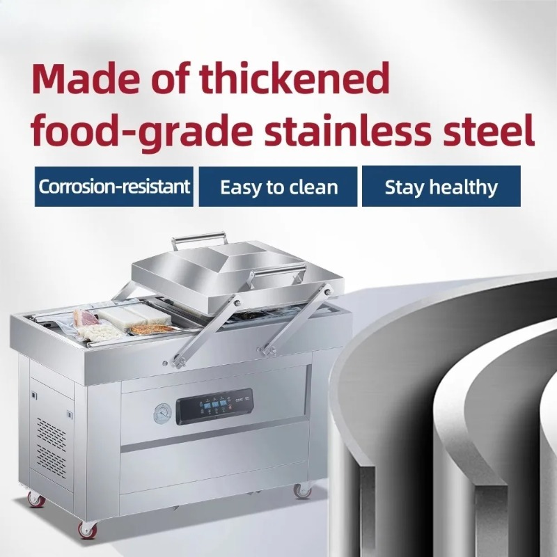 เครื่องซีลสูญญากาศแบบสองห้องขน - Food Vacuum Sealer Machine บทวิจารณ์และราคา