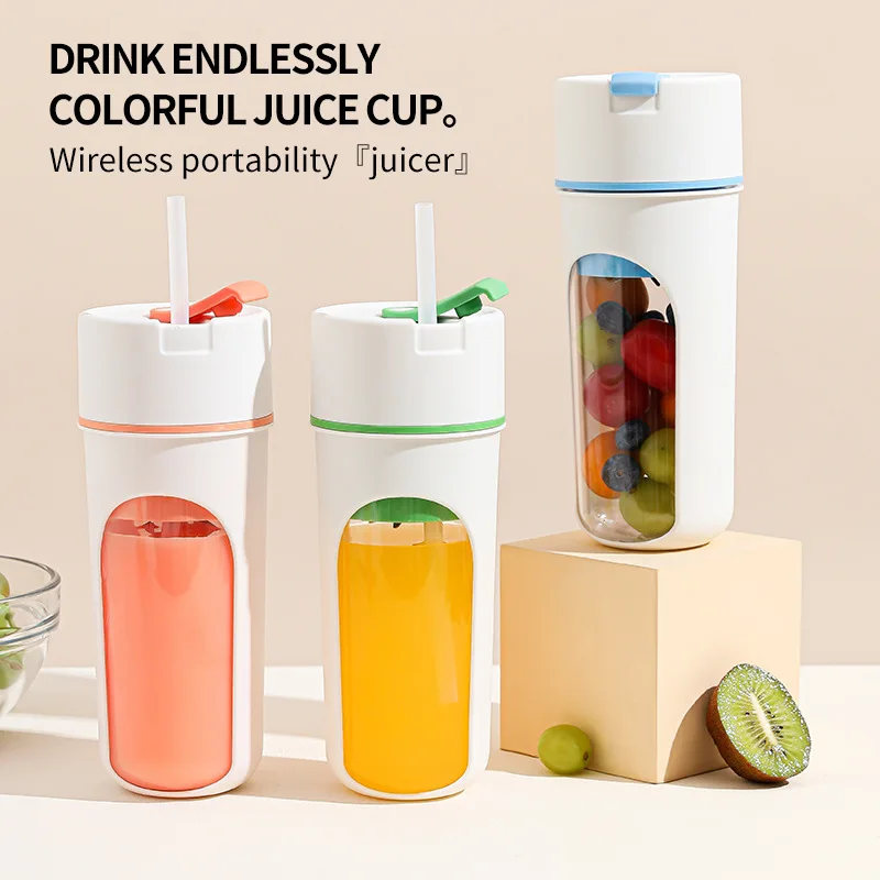 เครื่องคั้นน้ําผลไม้ไฟฟ้ามัลติ - Portable Blender Usb Rechargeable บทวิจารณ์และราคา