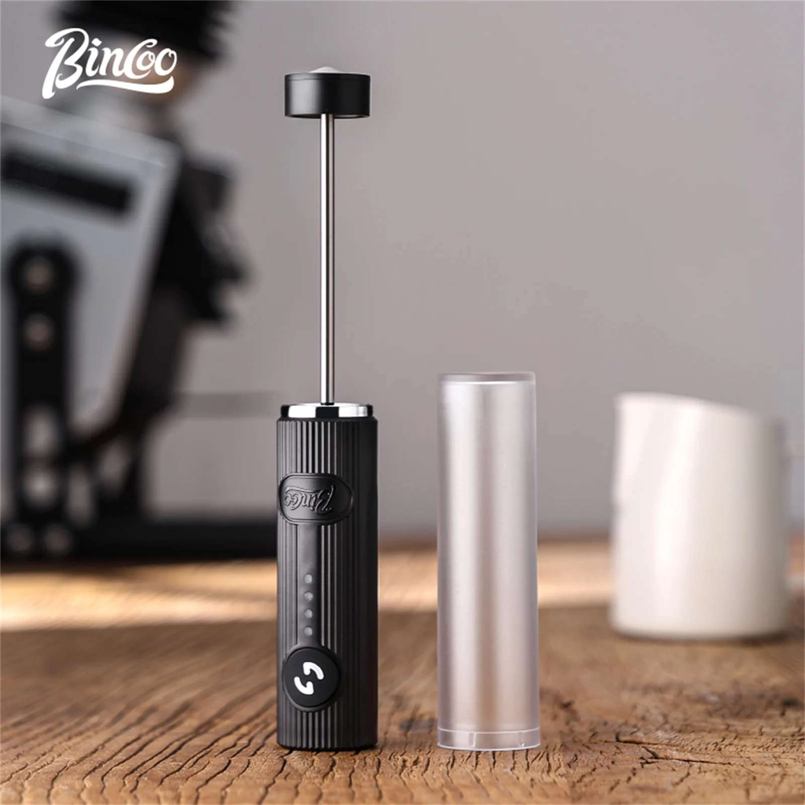 Bincoo ใหม่นม Foamer กาแฟปัด M - Electric Milk Frother Handheld บทวิจารณ์และราคา