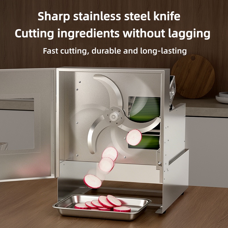 เครื่องหั่นเนื้อไฟฟ้า 200W, เค - Automatic Meat Slicer Home บทวิจารณ์และราคา