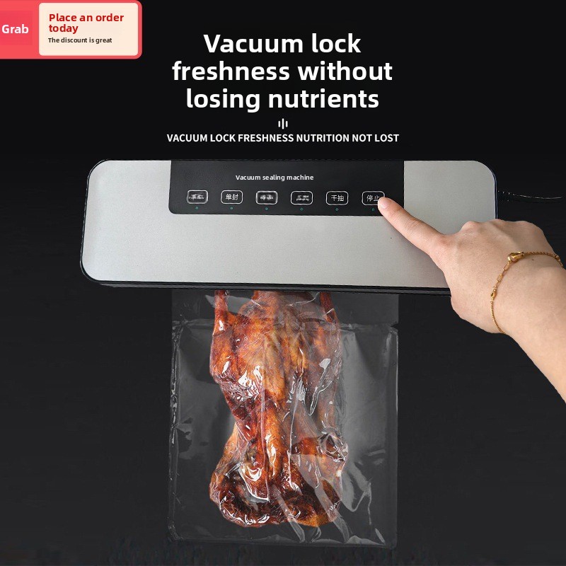 การซีลสูญญากาศ, คอมเพรสเซอร์,  - Food Vacuum Sealer Machine บทวิจารณ์และราคา