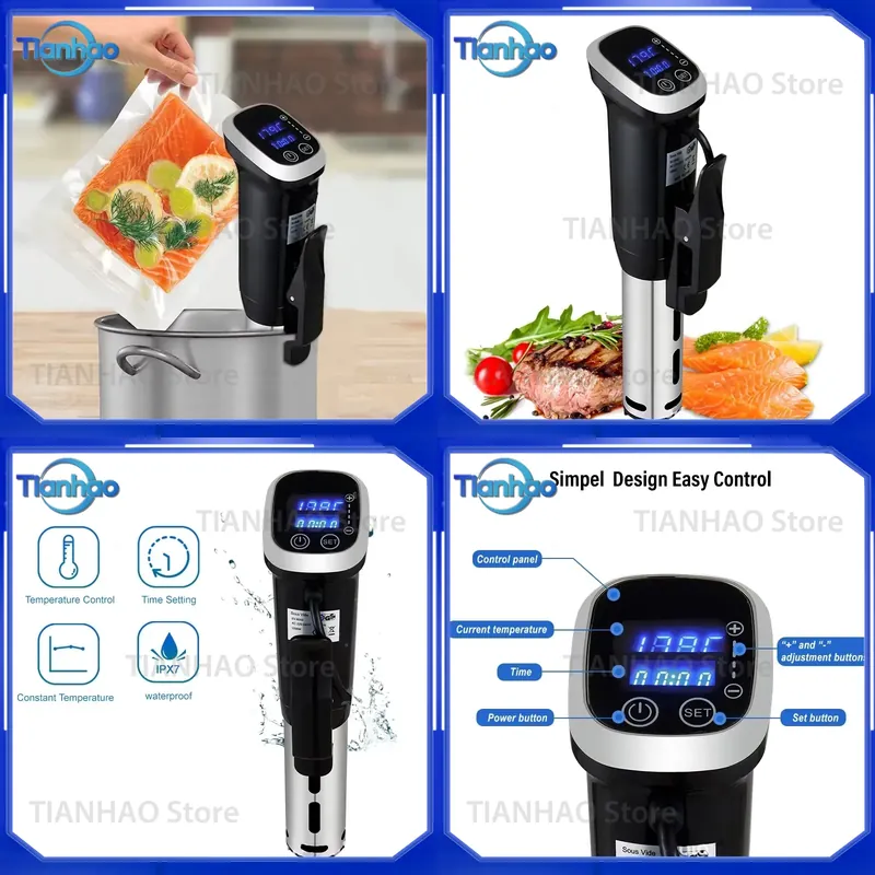 เครื่องปรุงอาหารแบบ Sous Vide  - Digital Sous Vide Precision Cooker บทวิจารณ์และราคา