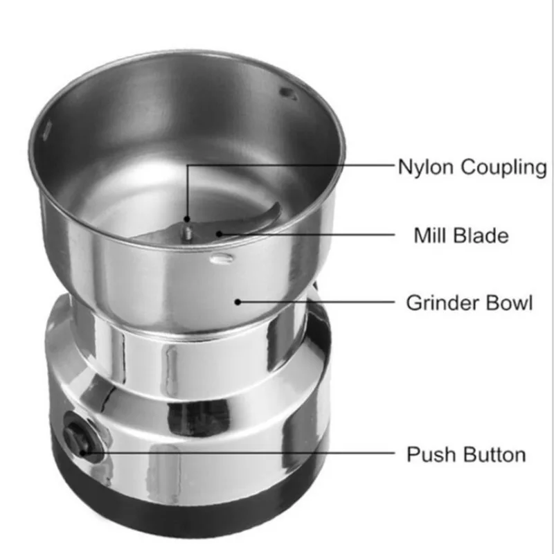 เครื่องบดไฟฟ้า 110V-220V สำหรั - Coffee Bean Grinder Electric บทวิจารณ์และราคา