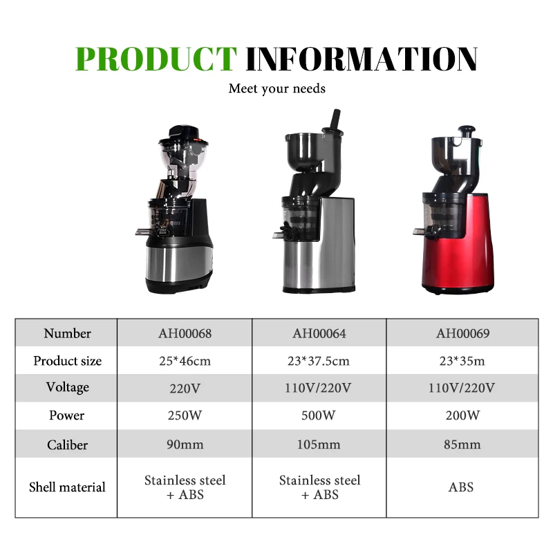 เครื่องคั้นน้ำผลไม้แบบอัตโนมัต - Electric Slow Juicer Cold Press บทวิจารณ์และราคา