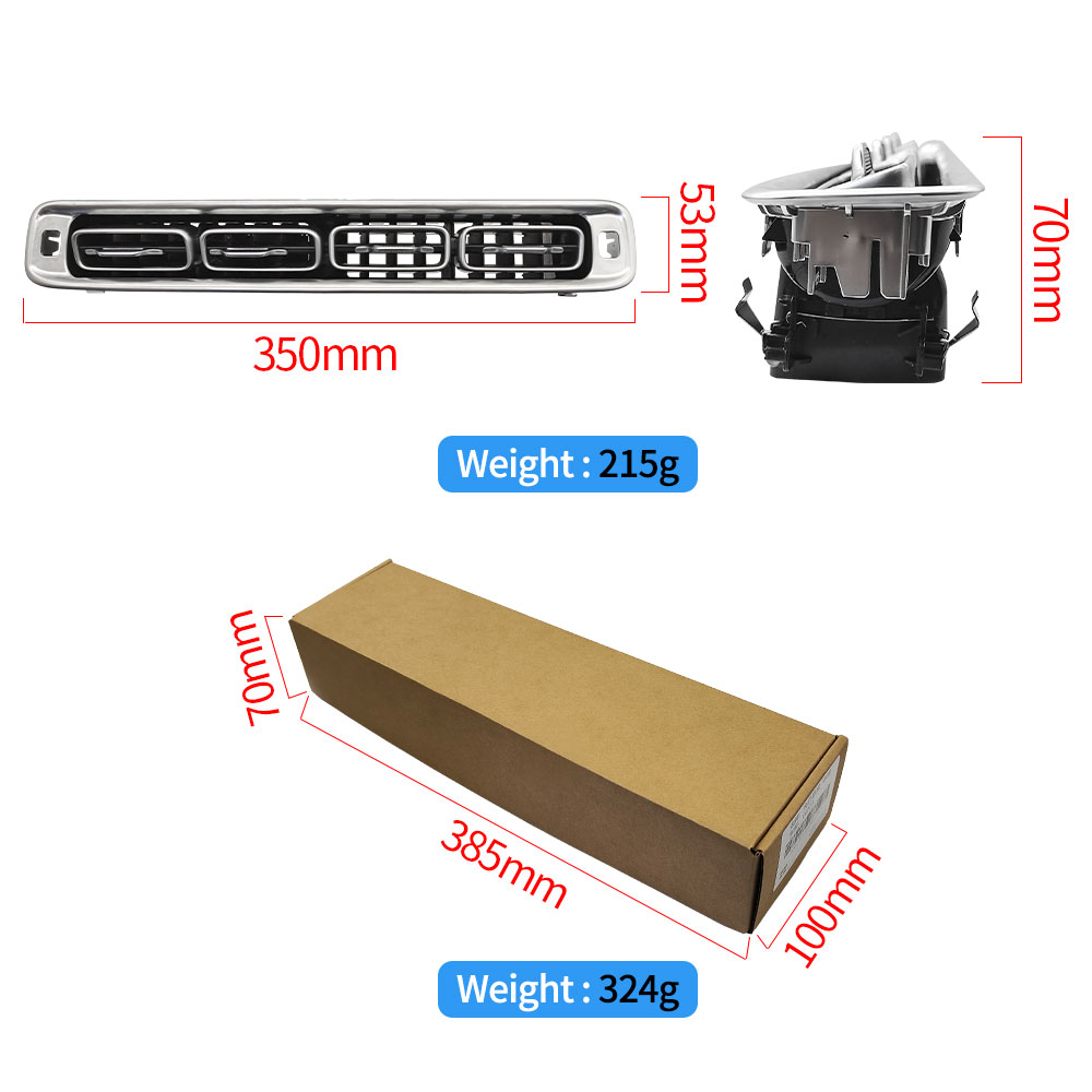 ชุดช่องระบายอากาศแอร์กลางด้านห - Air Conditioners บทวิจารณ์และราคา