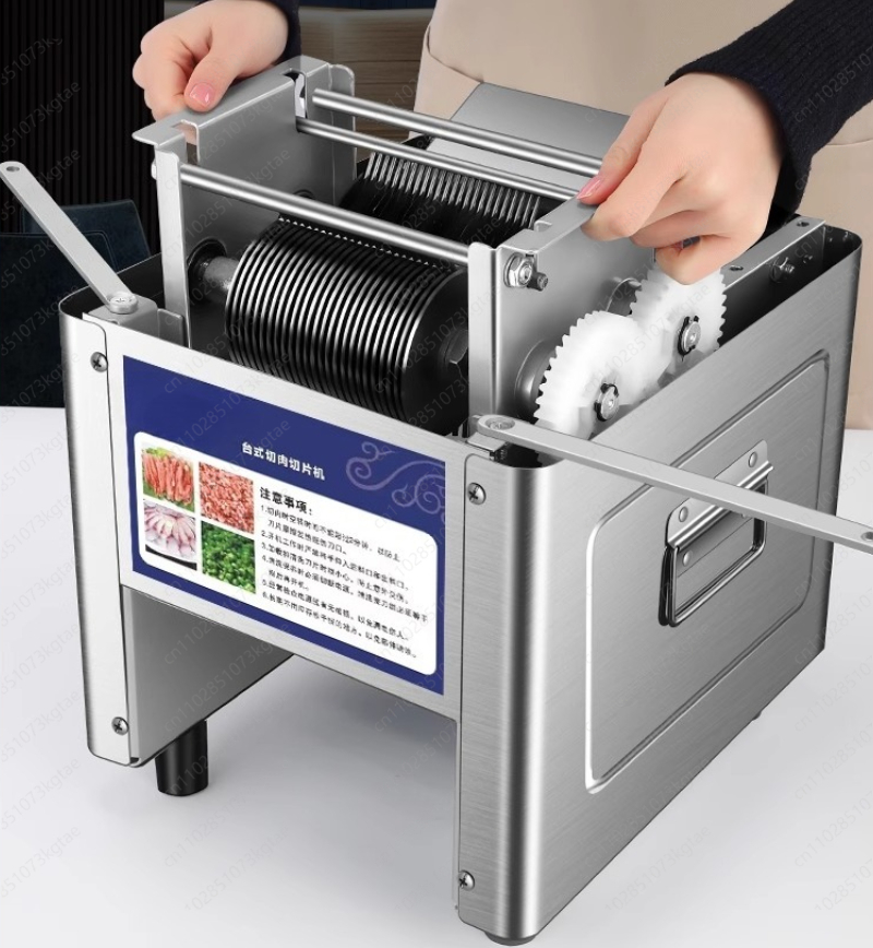 เครื่องหั่นเนื้อไฟฟ้า 220V สำห - Automatic Meat Slicer Home บทวิจารณ์และราคา